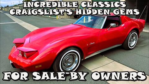 Incredible Classics By Owners On Craigslist Market