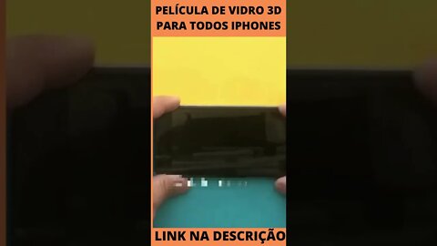 como colocar película de vidro 3d no celular