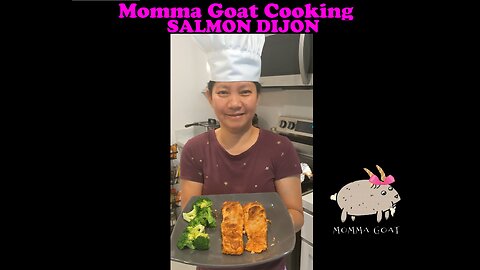Momma Goat Cooking - Salmon Dijon - Another Simple Recipe #food #cookwithmelive #recipe