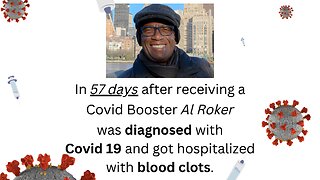 Al Roker Is Hospitalized with Blood Clots 57 Days After Receiving Pfizer's Covid Booster Shot