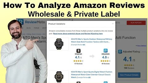 Free Way To Analyzing Amazon Reviews for Wholesale Private Label, ReviewMeta Review