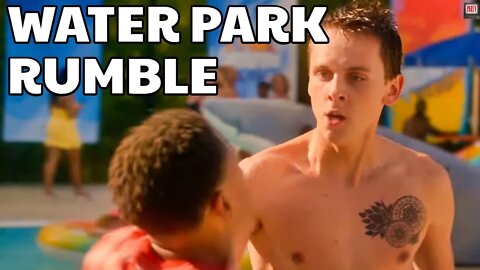 HOT WATER PARK FIGHT in Cobra Kai Season 5