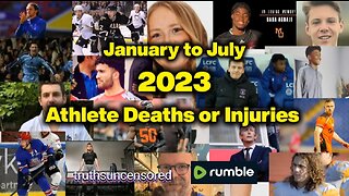 2023 January to July Athlete Deaths and Injuries