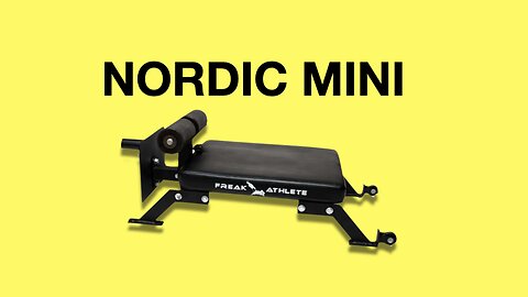 Freak Athlete Nordic Mini Review (Space Saving Nordic Curl Bench)
