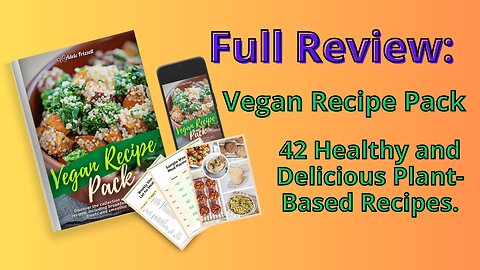 Vegan Recipe Pack Review