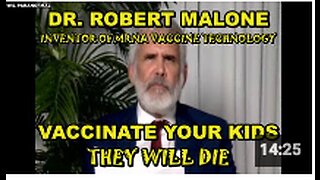 Inventor of mRNA VACCINE gives dire warning about the PLANDEMIC vaccine