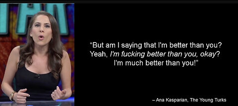 Ana Kasparian TRASHES Democrats And Woke Mob As She Compares Being Call 'Birthing Person' To N-Word