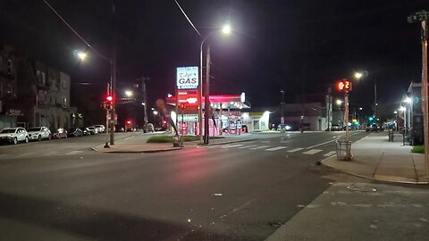 Late Night Scooter Ride in Philly