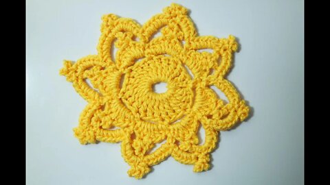 How to crochet coaster free written pattern in description