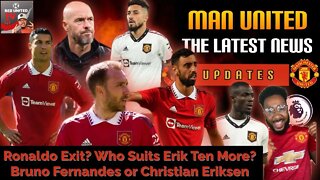 Ronaldo Exit? Who suits Erik ten Hag more? BRUNO FERNANDES or CHRISTIAN ERIKSEN!
