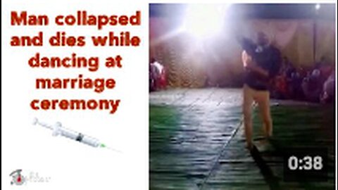 Man collapsed and dies while dancing at marriage ceremony ☠️💉