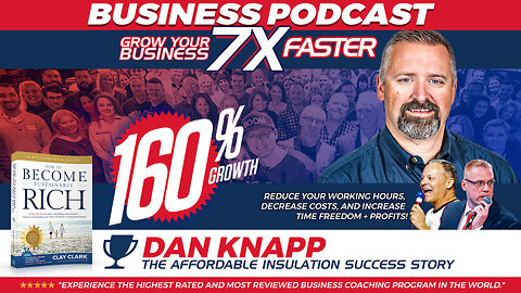 Clay Clark Testimonial | The Dan Knapp 160% Growth Success Story | How Business Coaching Has Helped Dan Grow His Business DRAMATICALLY