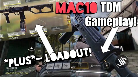 My *MAC-10* Loadout! | Call of Duty Mobile Gameplay