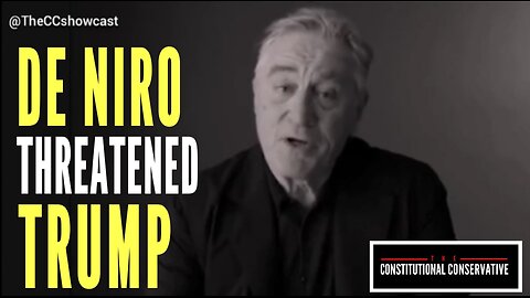 Robert De Niro Threatens Trump