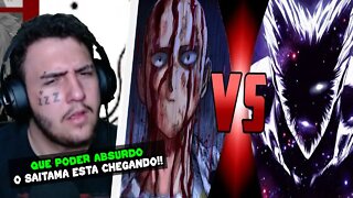 SAITAMA VS GAROU | REALIDADE AFETADA | OPM. 168 | REACT