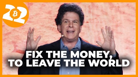 Eric Weinstein: Fix The Money To Leave The World - Bitcoin 2022 Conference