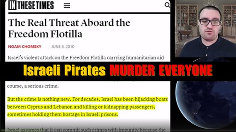 Israeli Piracy Needs to STOP