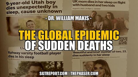 Vaxxed: The Global Epidemic of Sudden Deaths - SGT Report BREAKING