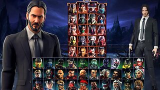 Mortal Kombat 9 - Expert Ladder (John Wick) - Gameplay @(1080p) 60FPS