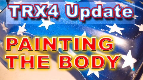 TRX4 update: Painting the Body - TRAXXAS - Paasche - Proline RC - PNW - Africa Twin Motovlog