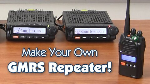 How to Turn the Wouxun KG-1000G Into a GMRS Repeater