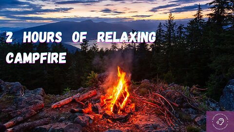 2 Hours of Relaxing Fire Sounds, Campfire, Bonfire - Fall asleep instantly with these Fire Sounds