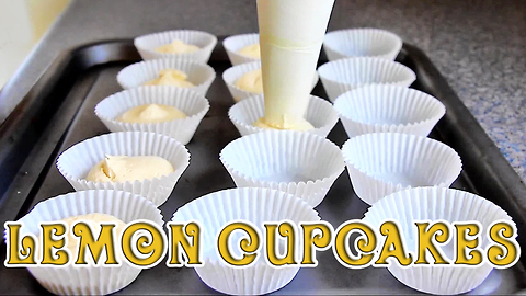 How to make simple lemon cupcakes