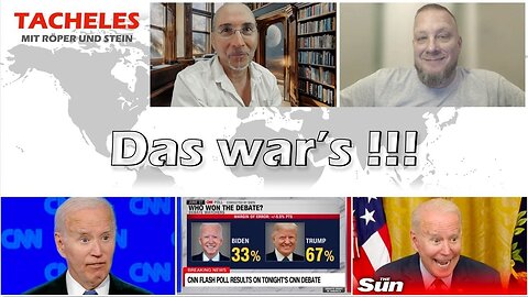 " DAS WAR'S ! " - Tacheles #138 - mit Thomas Röper und Robert Stein