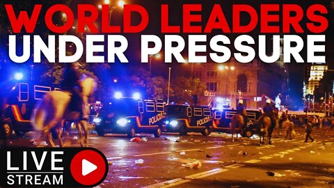 🔴LIVE: Stream World Leaders Under Pressure | Live Stream PTE With Alex Reporterfy