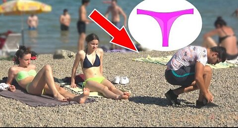 Man Thong Prank at Beach - Best of Just For Laughs
