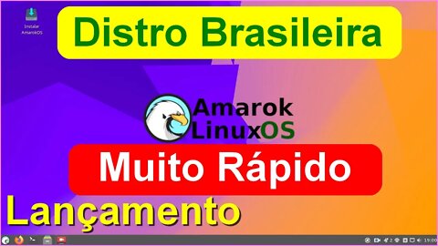 Amarok Linux 3.4 Cinnamon base Debian. Distro Brasileira muito leve, estável, rápida e muito bonita.