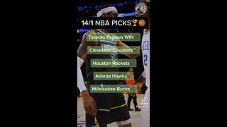 14/1 NBA PICKS 🏀