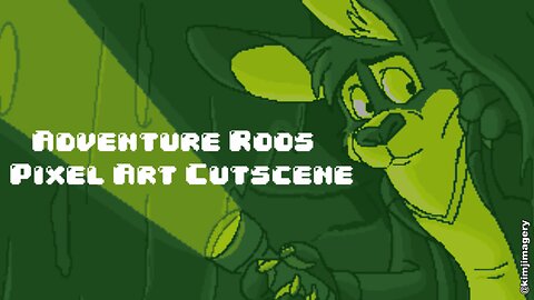 Adventure Roos Pixel Art Cutscene