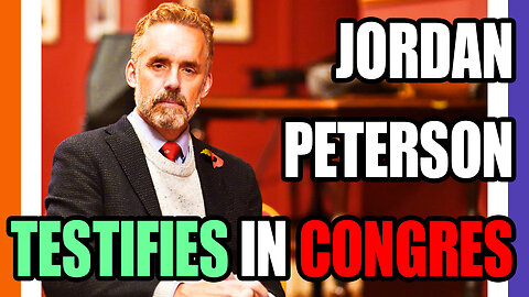 Jordan Peterson's Opening Statement To Congress Rudely Cut-Off By Leftist Representatives