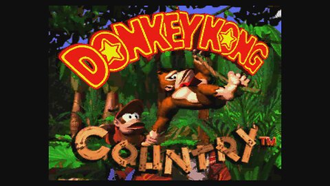 Donkey Kong Country Introduction (Quality Gameplay)