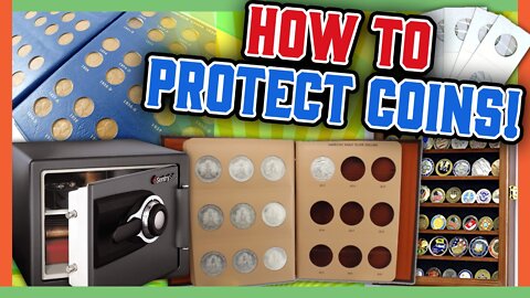HOW TO PROTECT YOUR COINS - STORING COIN TIPS!!