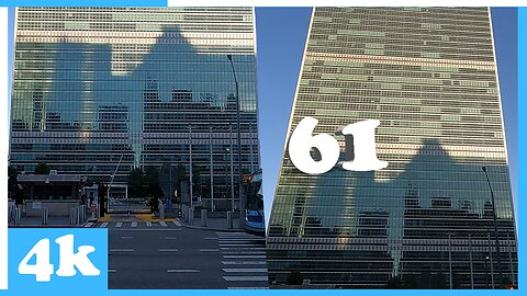 Edificio de la U.N.N. DE N.Y. Miralo en 4k Part 61