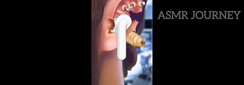 ASMR EAR CLEANING treatment || ASMR ANIMATION || #asmr #satisfying #asmrsounds