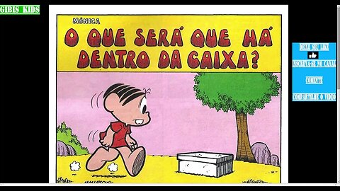 Mônica O Que Será Que Há Dentro Da Caixa?