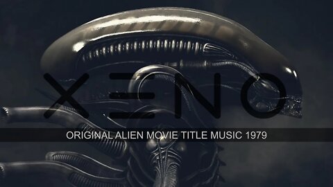 XENO_ORIGINAL ALIEN MOVIE TITLE MUSIC 1979_ANIMATED FAN ART