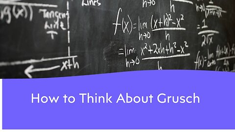 How to Think About Grusch