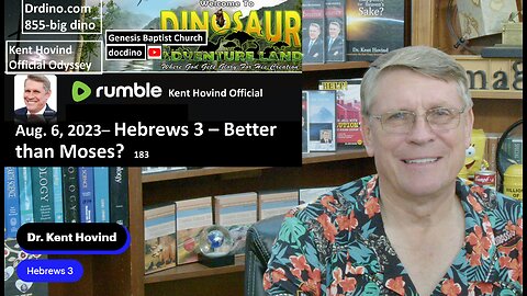 Hebrews 3 - Better than Moses