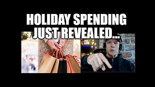 ALERT! - CONSUMERS JUST SPENT MORE MONEY THEY DO NOT HAVE, HOLIDAY SHOPPING NUMBERS ARE IN..