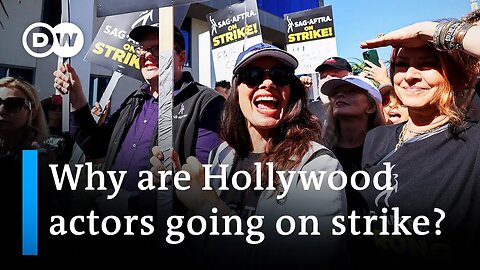 Hollywood shuts down as actors join writers on strike | DW News