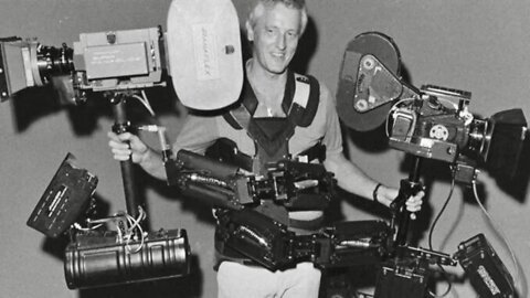 Steadicam operator Garrett Brown on the set of Coppola’s One from the Heart