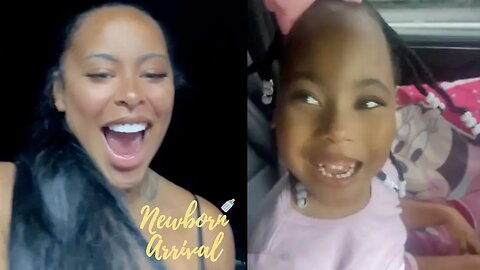 "U Got The New Daddy" Alexis Skyy's Daughter Alaiya Spills All Of Mommy's African Tea! 😭