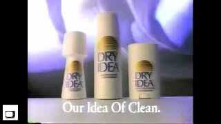 Dry Idea Deodorant Commercial (1989)