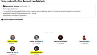 Steve Kirsch Validates The NZ Whistleblower's Dashboard On Twitter Spaces Dec 9.