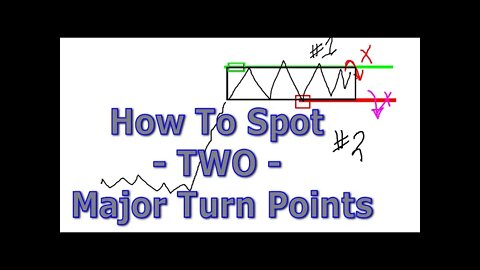 How To Spot - TWO - Major Turn Point Signals - #1374