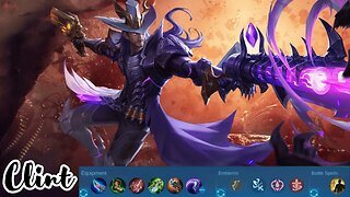 Clint With Insane Lifesteal Will Dominate The Gold Lane! New Emblem! #mobilelegends #clint #clintml